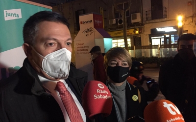 Sàmper amb Lourdes Ciuró a la plaça de les Dones del Tèxtil | Ràdio Sabadell